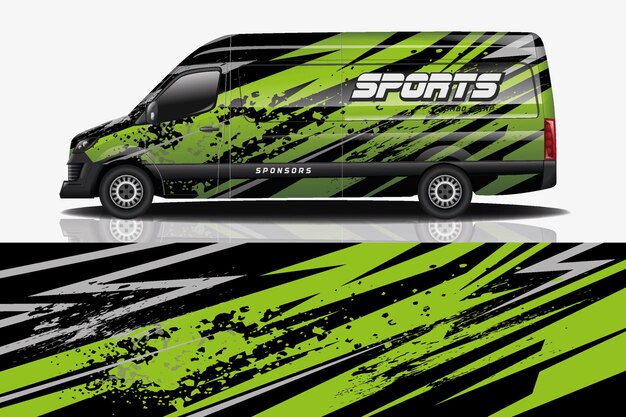 Van car decal wrap  