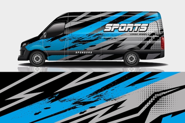 Van car decal wrap  