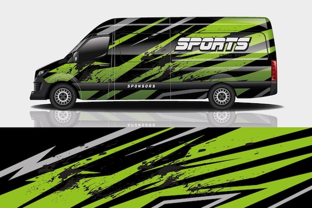 Van car decal wrap  