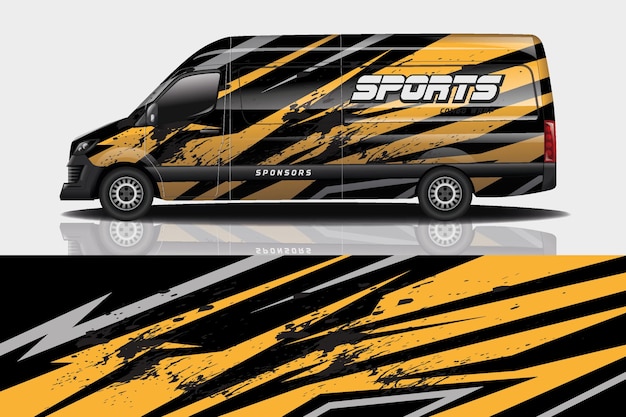 Van car decal wrap  