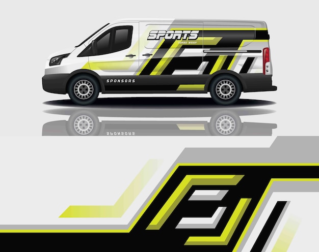 van decal wrap design