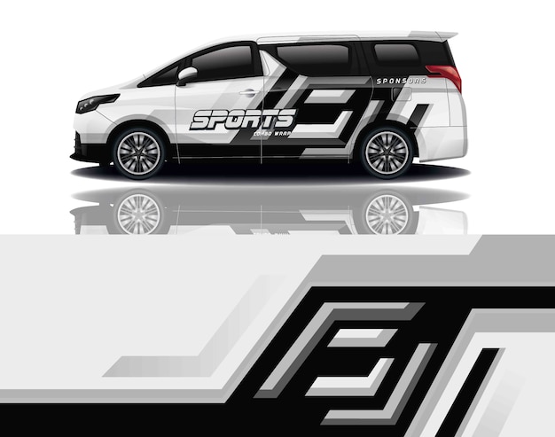 van decal wrap design