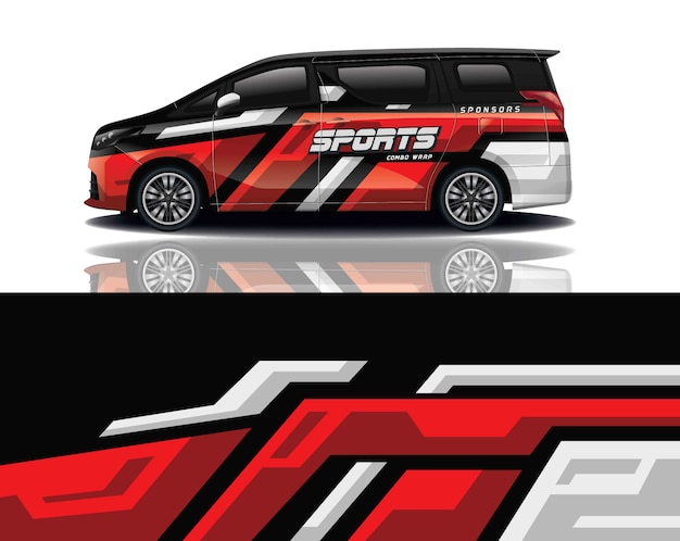 van decal wrap design