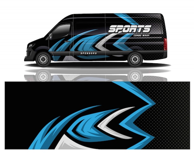 Van decal wrap