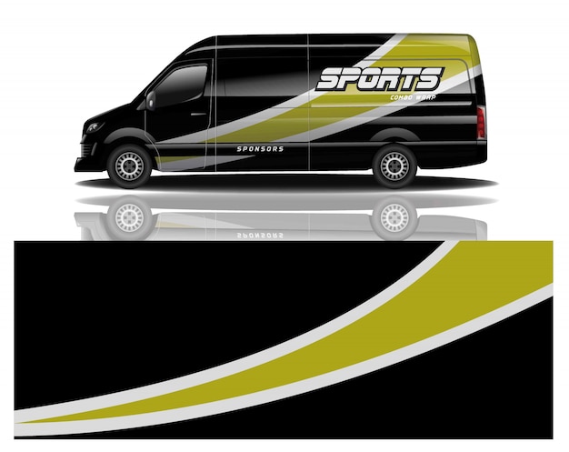 Van decal wrap