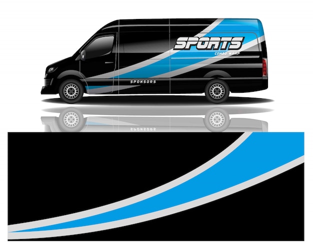 Van decal wrap