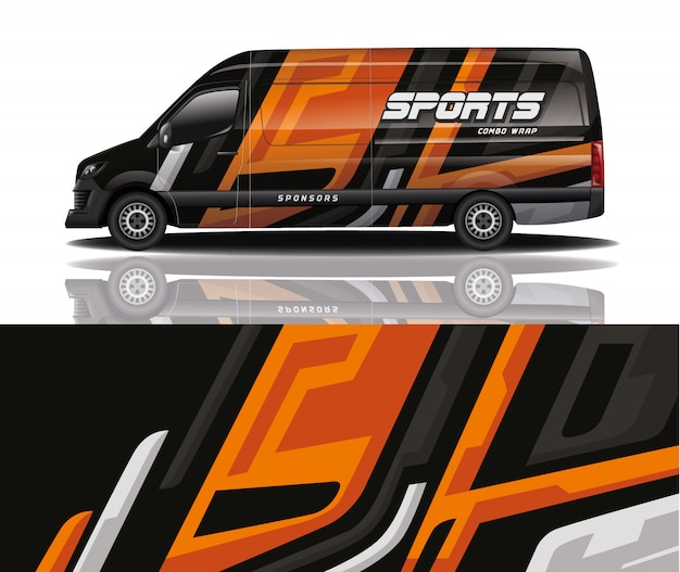 Van decal wrap