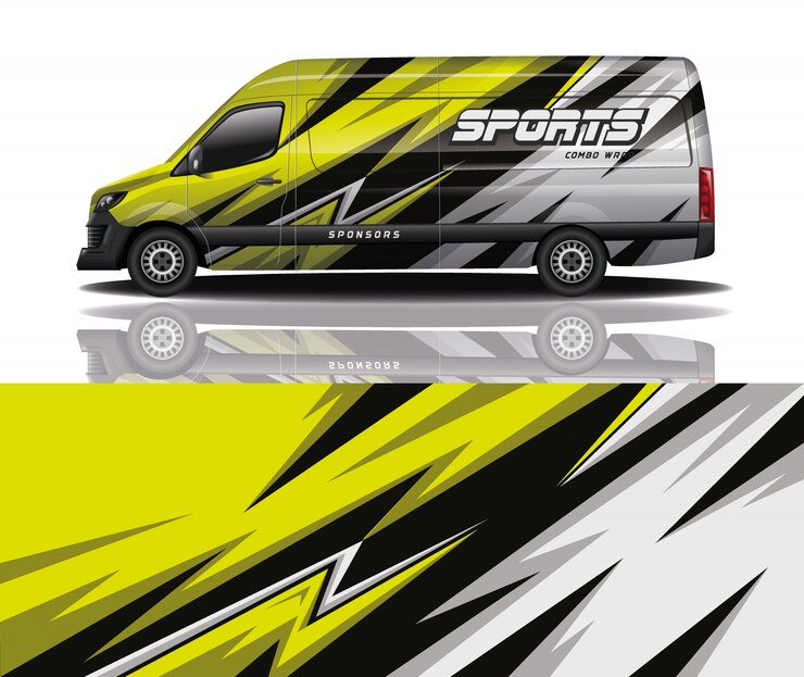 Van decal wrap