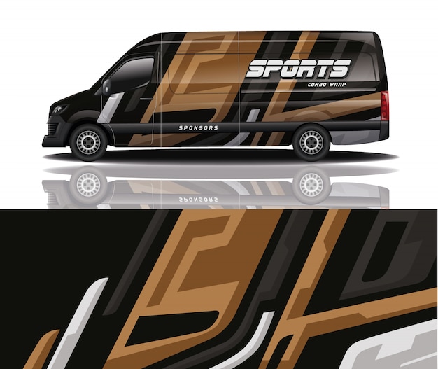 Van decal wrap