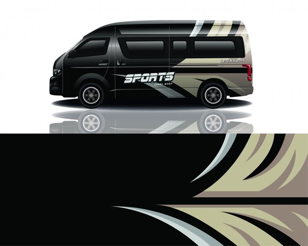 Van decal wrap