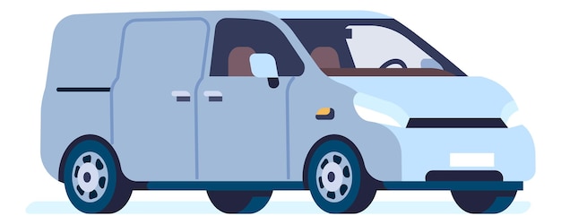 Vector van icon. delivery service car. cargo shipping transport