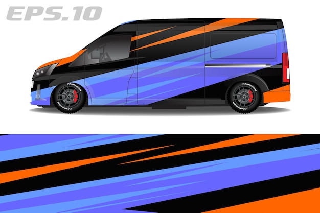 van livery design for an automotive company