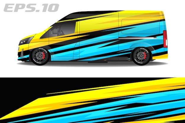 van livery design for an automotive company