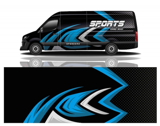 Van sticker wrap