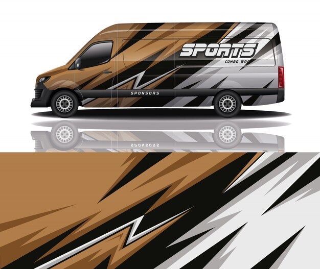 Van sticker wrap