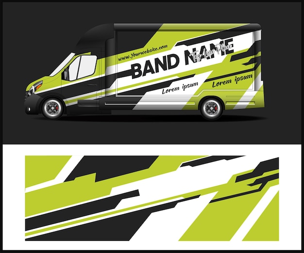 Van Wrap design sportwagen en voertuig wrap design