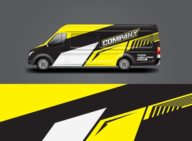 車にすぐに使えるVan Wrap Liveryデザイン