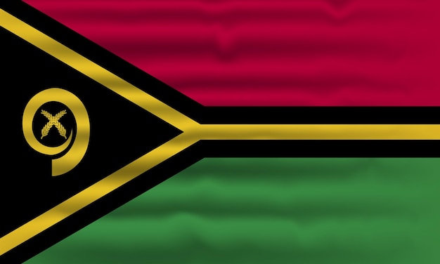 Дизайн национального флага Вануату, флаг Вануату