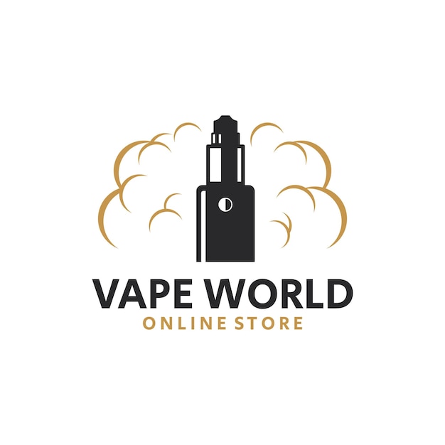 Vape 또는 ECigarette 로고 템플릿