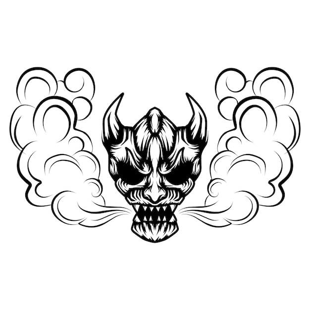 vape歌舞伎のロゴデザイン