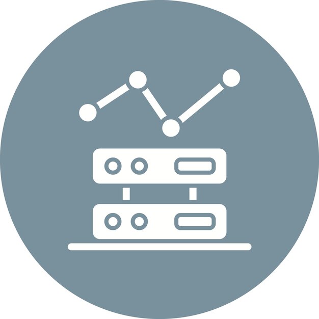 Variabiliteit icoon vector afbeelding Kan worden gebruikt voor Data Analytics
