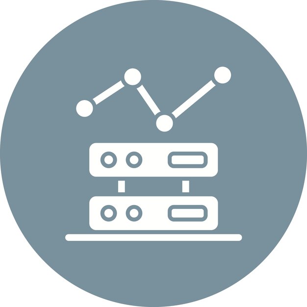 Variabiliteit icoon vector afbeelding kan worden gebruikt voor data analytics