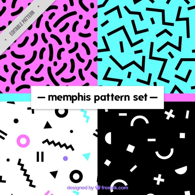Vector variety of abstract patterns