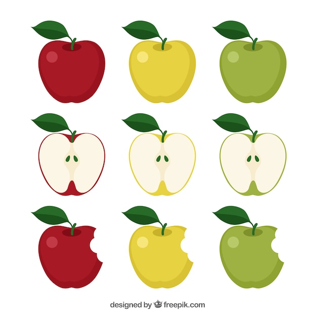 Vector variety of apples