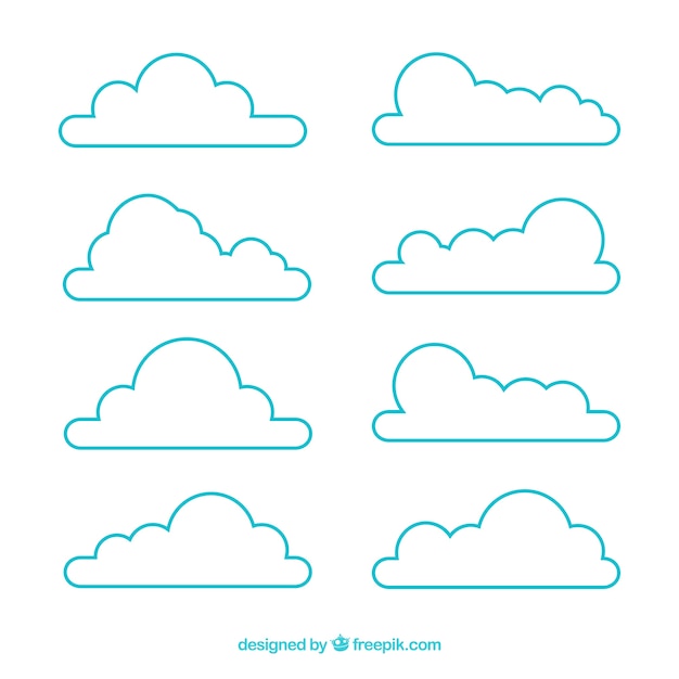 Vector variety of clouds