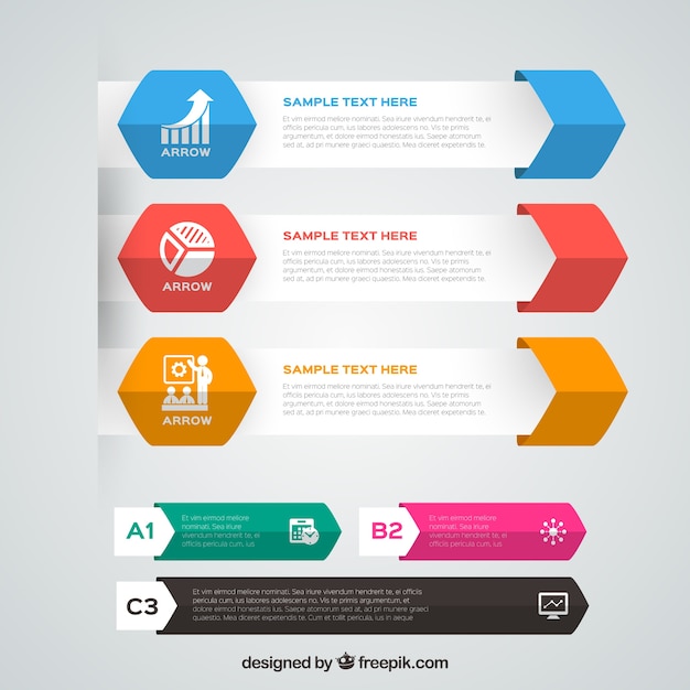 다양한 Infographic 배너