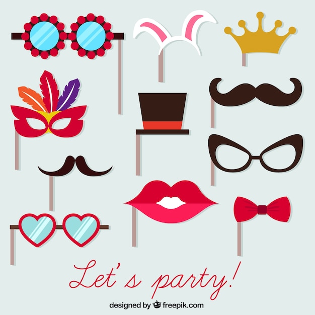 Vector variety of party elements