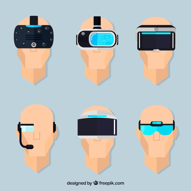 Variety of virtual reality glasses