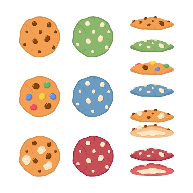 various cookies