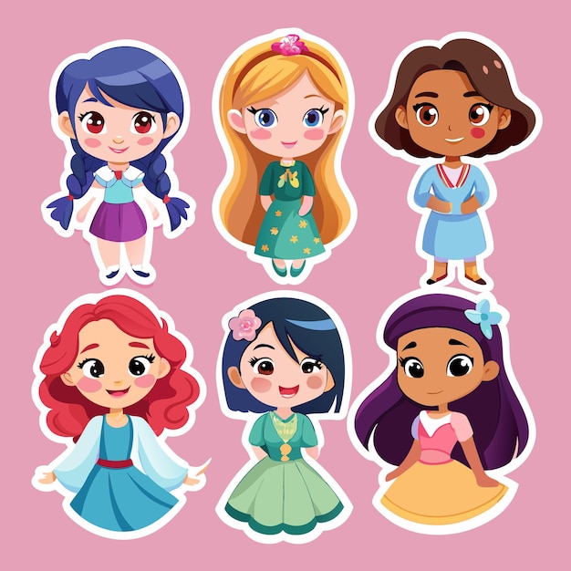 various kinds of stickers