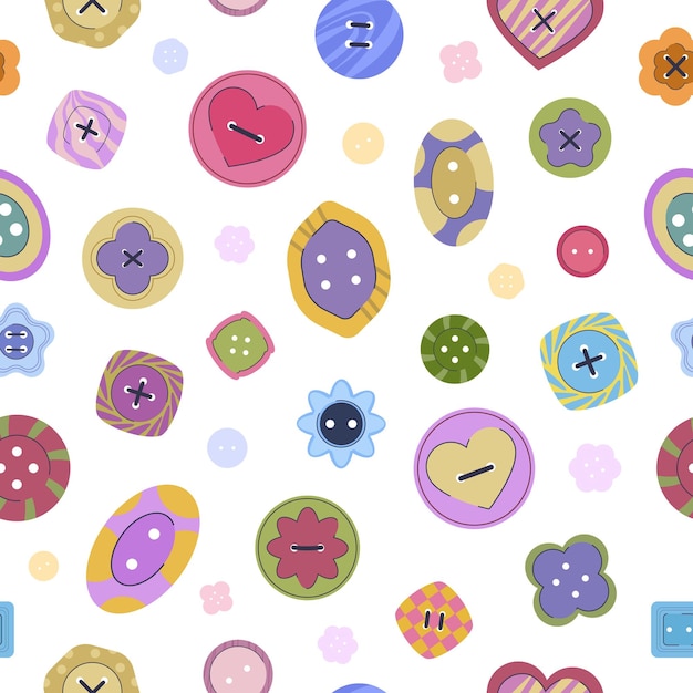various sewing buttons pattern buttons with different shaped and colored patterns cartoon clothes bu