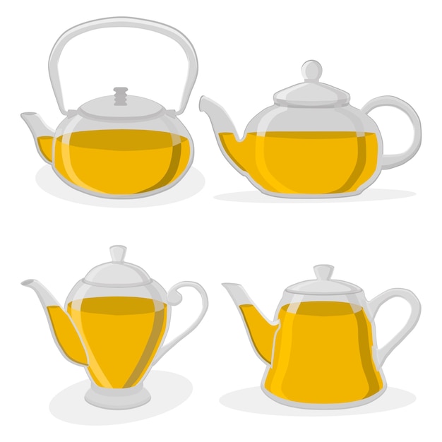 various sweet tasty natural tea