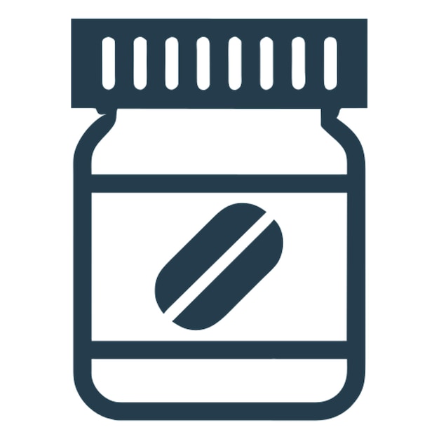 various of vitamins pictogram