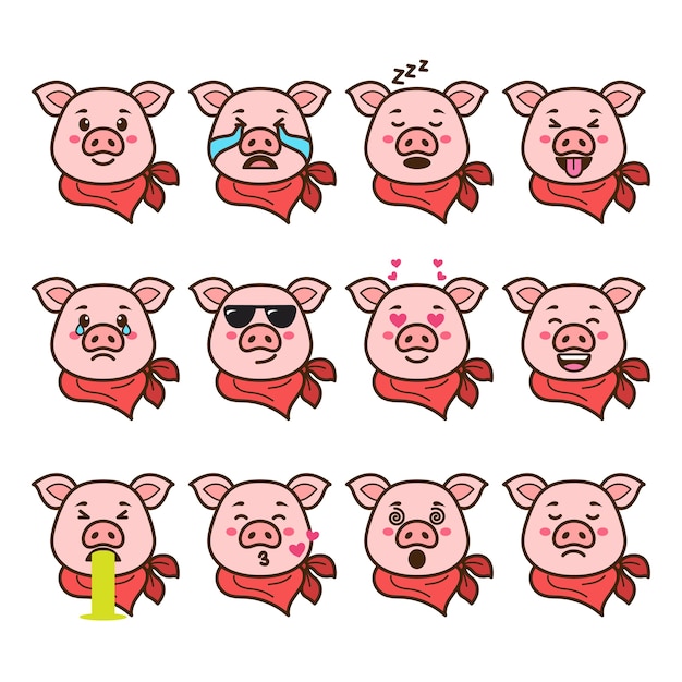 Varken emoticon set