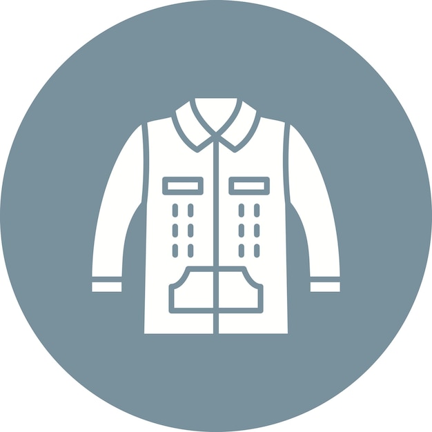 Varsity Jacket icon vector image Can be used for Fashion