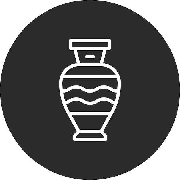 Vase vector icoontje illustratie van History icoonset