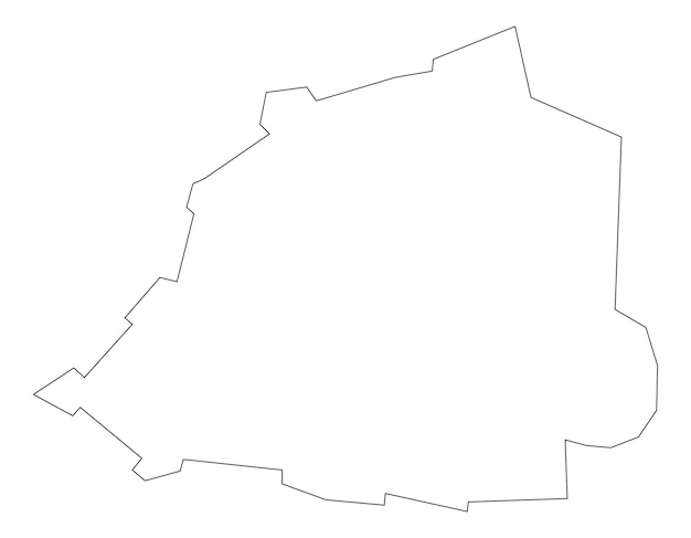 Vatican map design outline map illustration