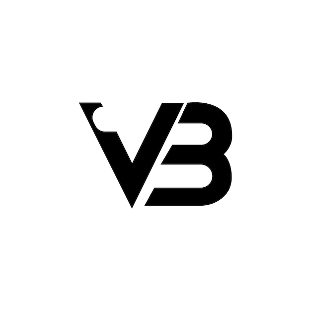 VB Letter Logo-ontwerp