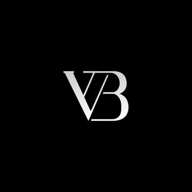 黒の背景に Vb のロゴ