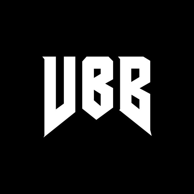 VBBのロゴデザイン 黒と白の色の組み合わせ VBBロゴ ベクトル VBBデザイン VBBアイコン VBBアルファベット VBBタイポグラフィー