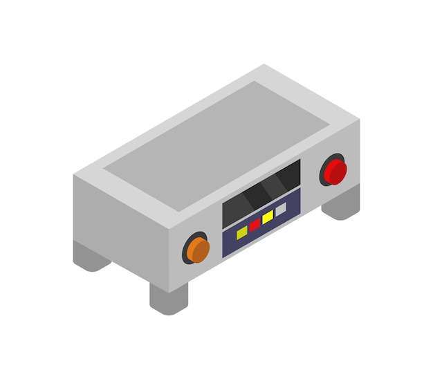 Vcr player isometric