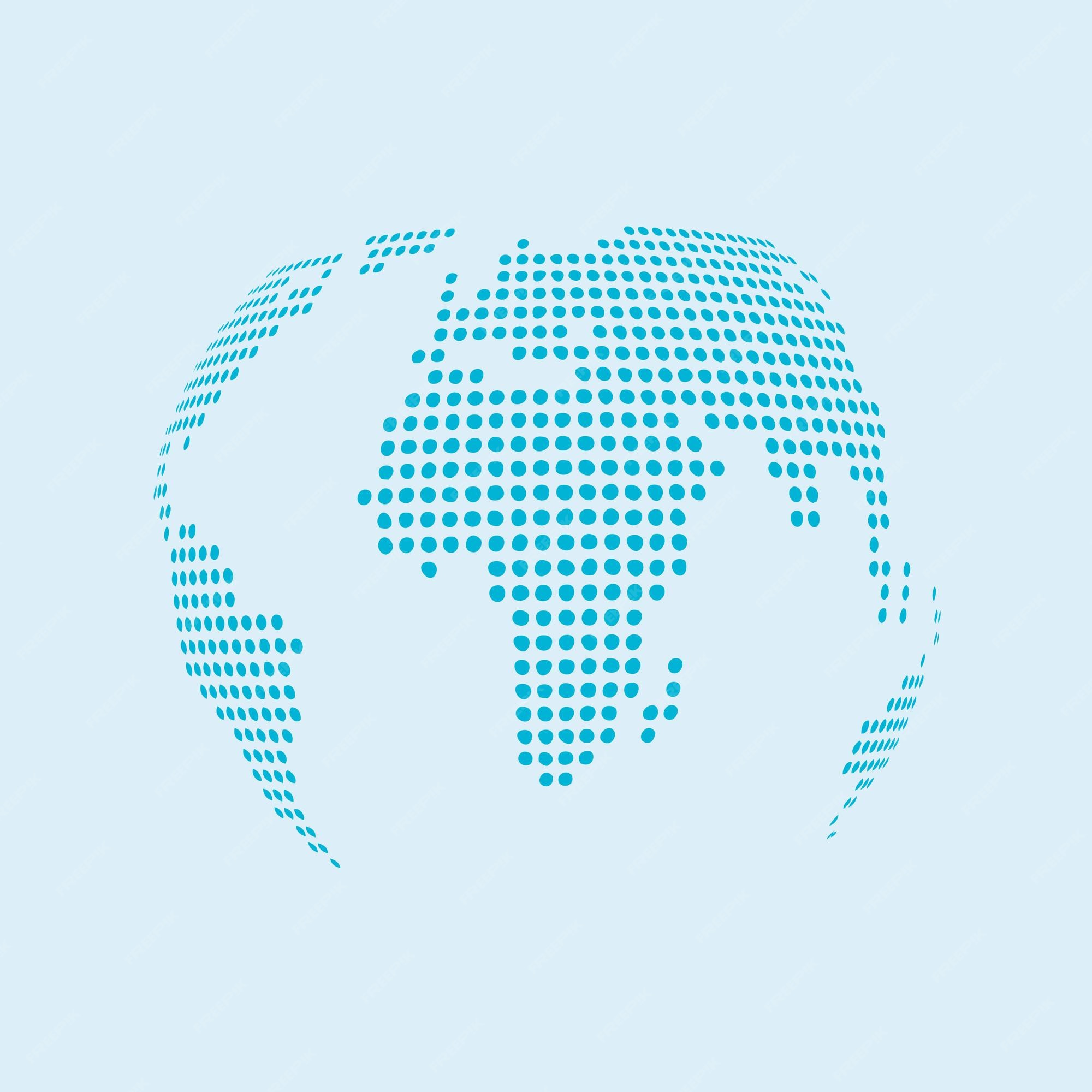 Premium Vector | Vecotr Icon Blue Earth