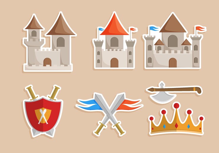 Vector vecteezy_medievalsticker_rt0422