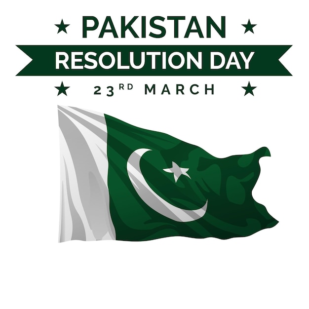 Vector vecter pakistan resulution day banner designs