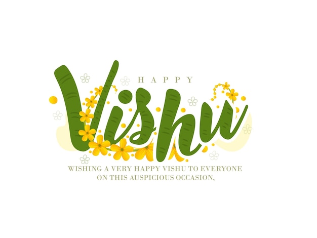 Vector vecter sketch of kerala festival with vishu kani vishu flower fruits and vegetables in a vessel