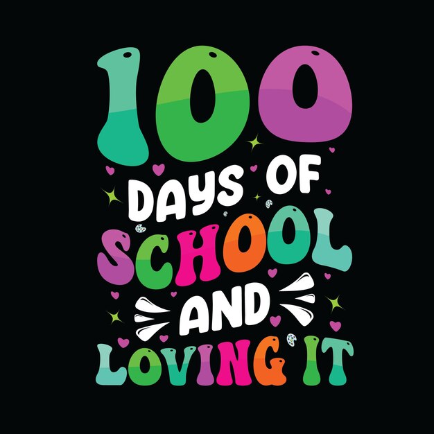 Vector 100 day of school svg design school t shirt school svg circuit